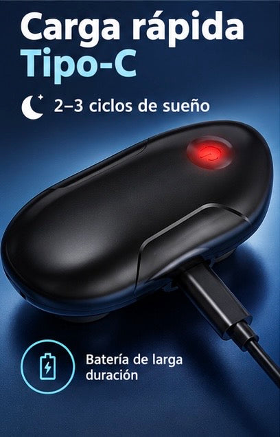 Antironquidos portátil con masaje suave